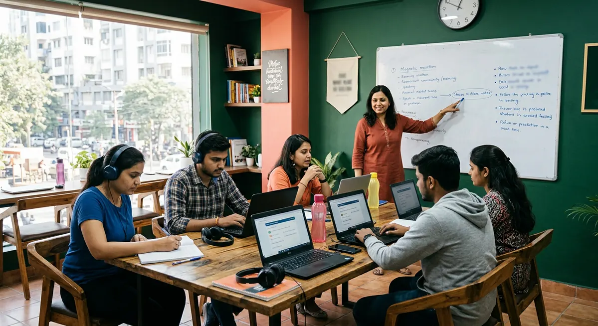IELTS and PTE coaching classroom